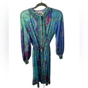 Vintage Emilio Pucci nightgown and robe size small
